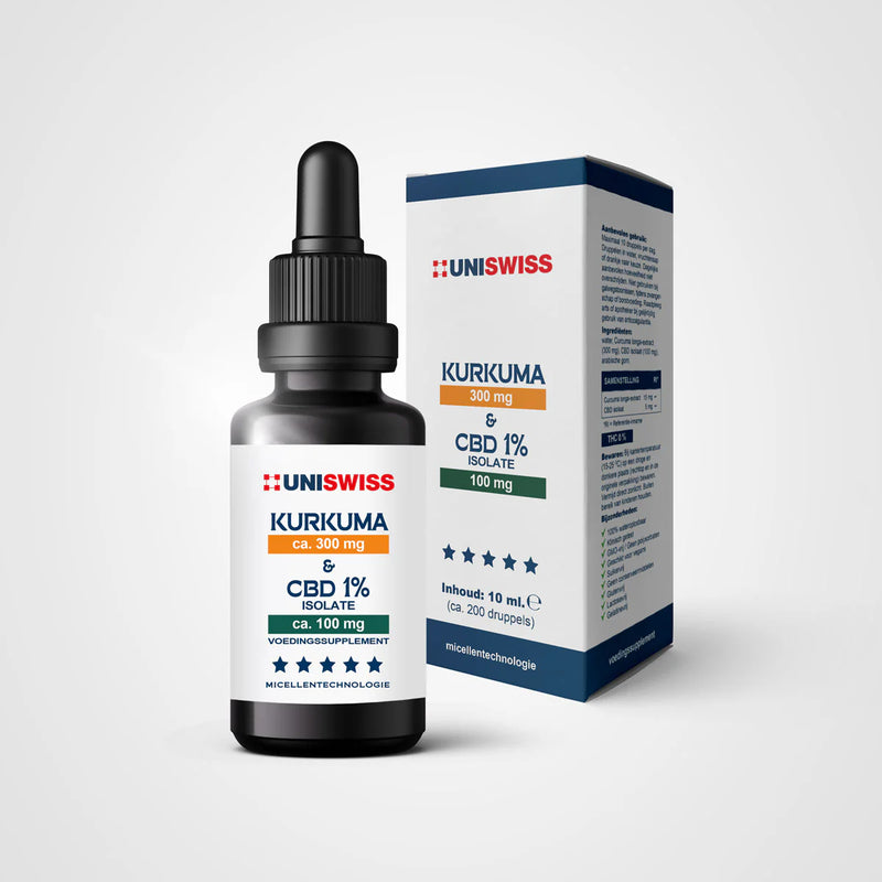 Kurkuma & CBD - Isolate - 1%