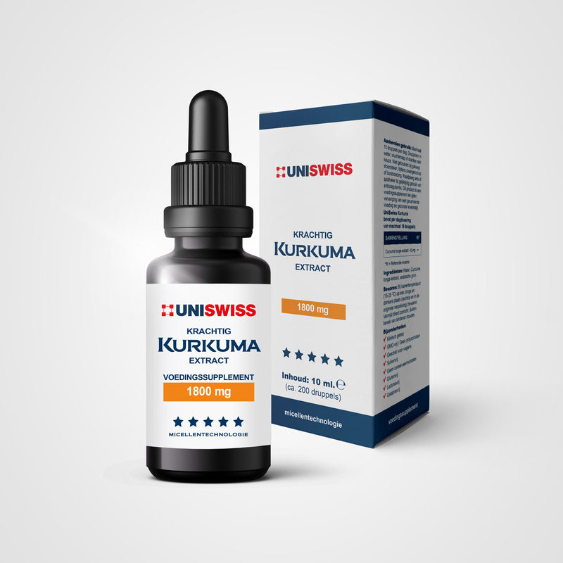 wateroplosbaar kurkuma supplement • UniSwiss